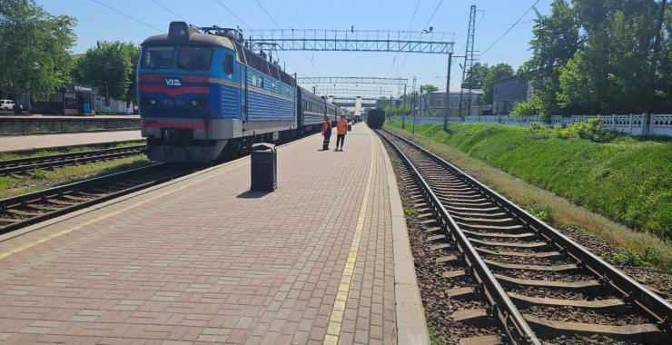 Фото до матеріалу: Обстріляний потяг Миколаїв — Лозова успішно дістався Харківщини
