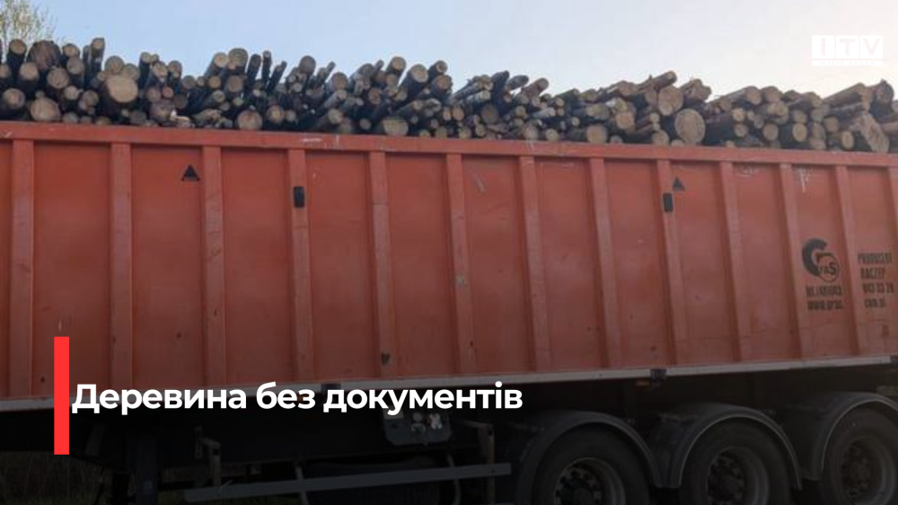 Фото до матеріалу: Водій перевіз деревину без документів на Сарненщині