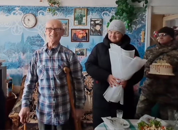 Фото до матеріалу: У Глухівцях відсвяткували 100-річний ювілей ветерана Другої світової війни
