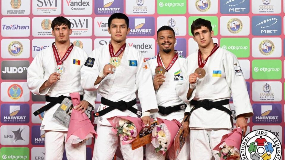 Фото до матеріалу: Владислав Колобов здобув бронзу на турнірі Grand Slam з дзюдо в Астані