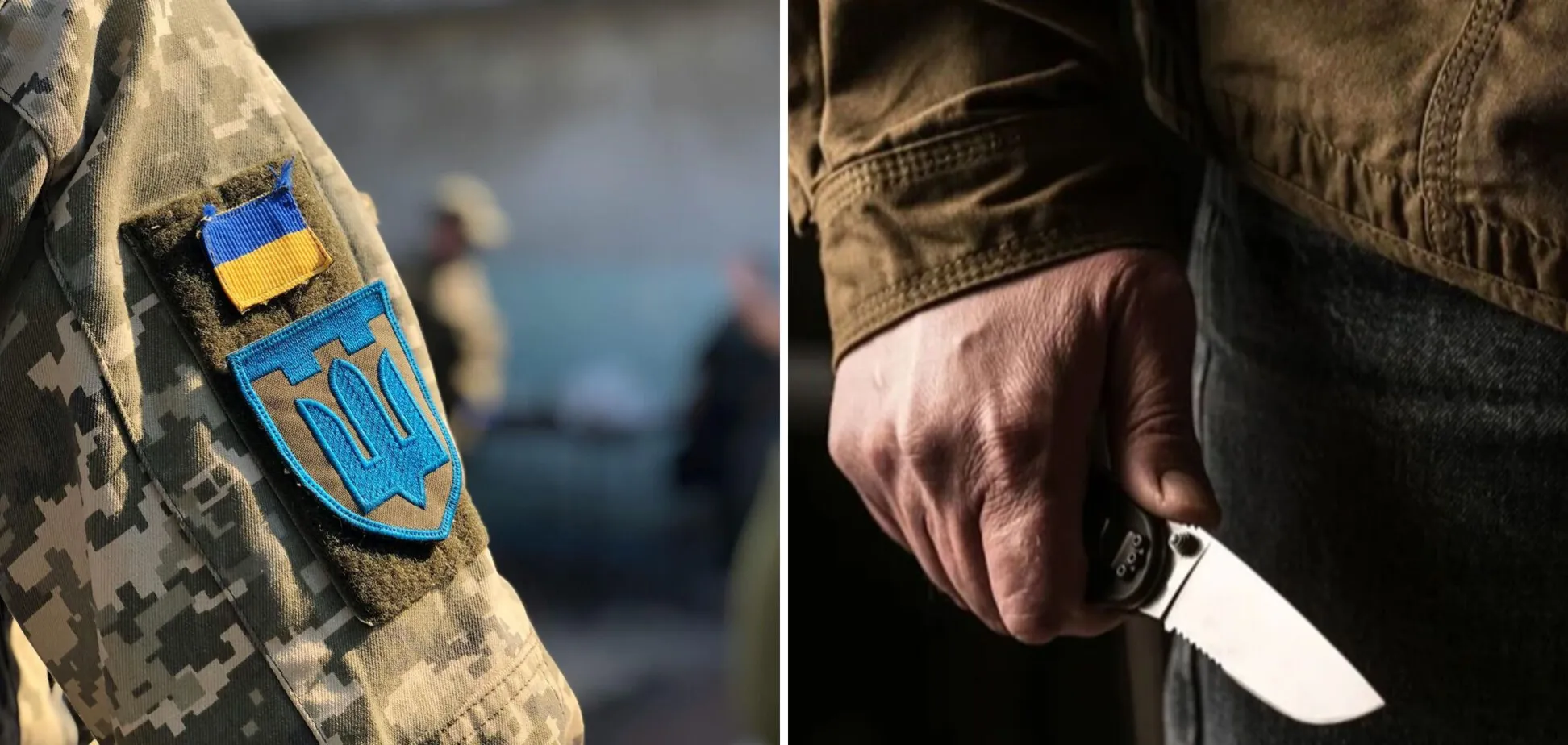 Фото до матеріалу: На Буковині затримали військовозобов'язаного, який напав з ножем на працівників ТЦК у службовому авто