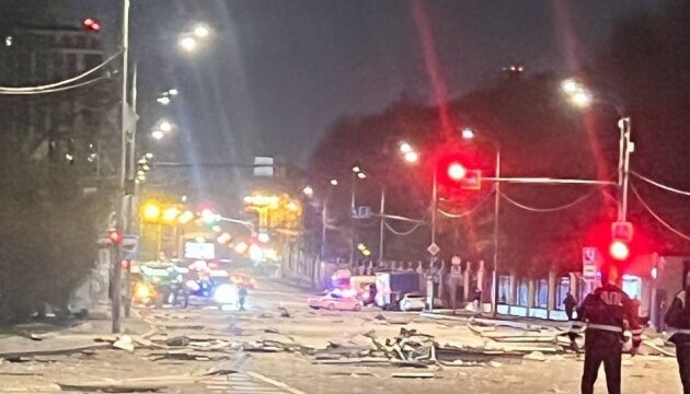 Фото до матеріалу: У ніч на 4 травня дрон влучив у будинок у Москві