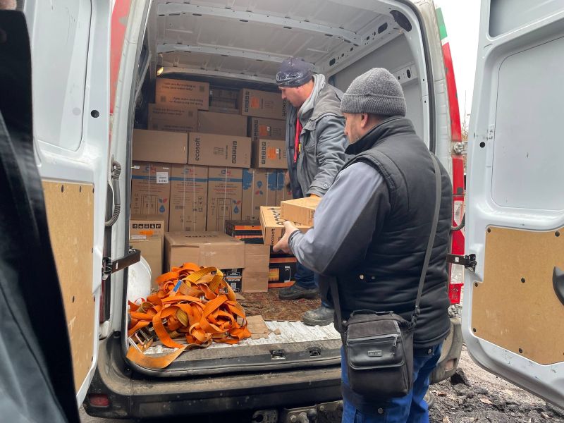 Фото до матеріалу: Нововоронцовська громада отримала технічну допомогу від міжнародних партнерів
