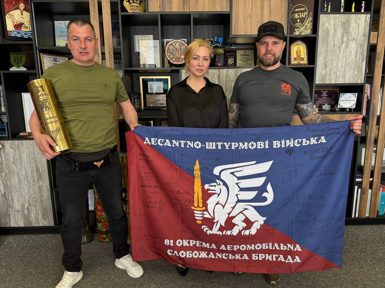 Фото до матеріалу: В Ірпінській громаді ветерани 81-ї бригади розширюють програми патріотичного виховання