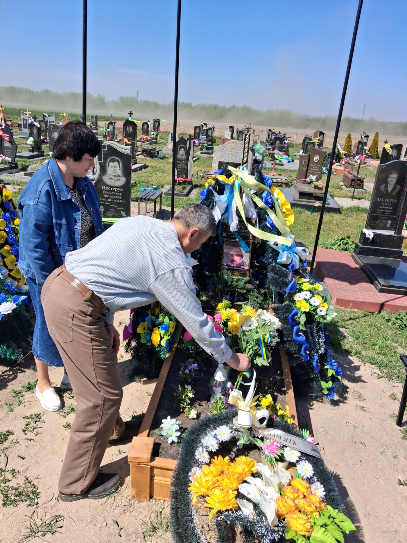 Фото до матеріалу: У Турійську вшанували пам'ять загиблого героя Віктора Кіца