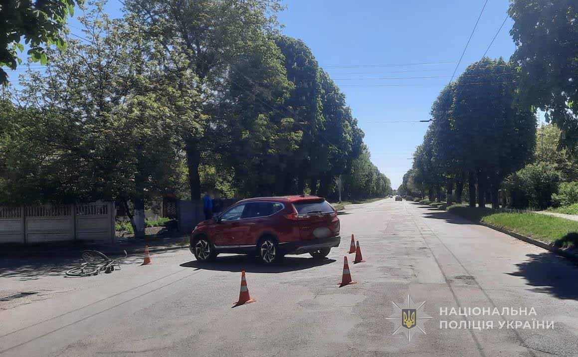 Фото до матеріалу: На Волині у ДТП травмувалися велосипедист і мотоцикліст