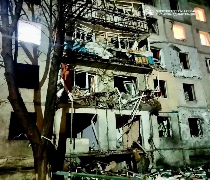 Фото до матеріалу: Понад 160 дронів за ніч: ЗС РФ атакували Україну, під ударами житло та інфраструктура