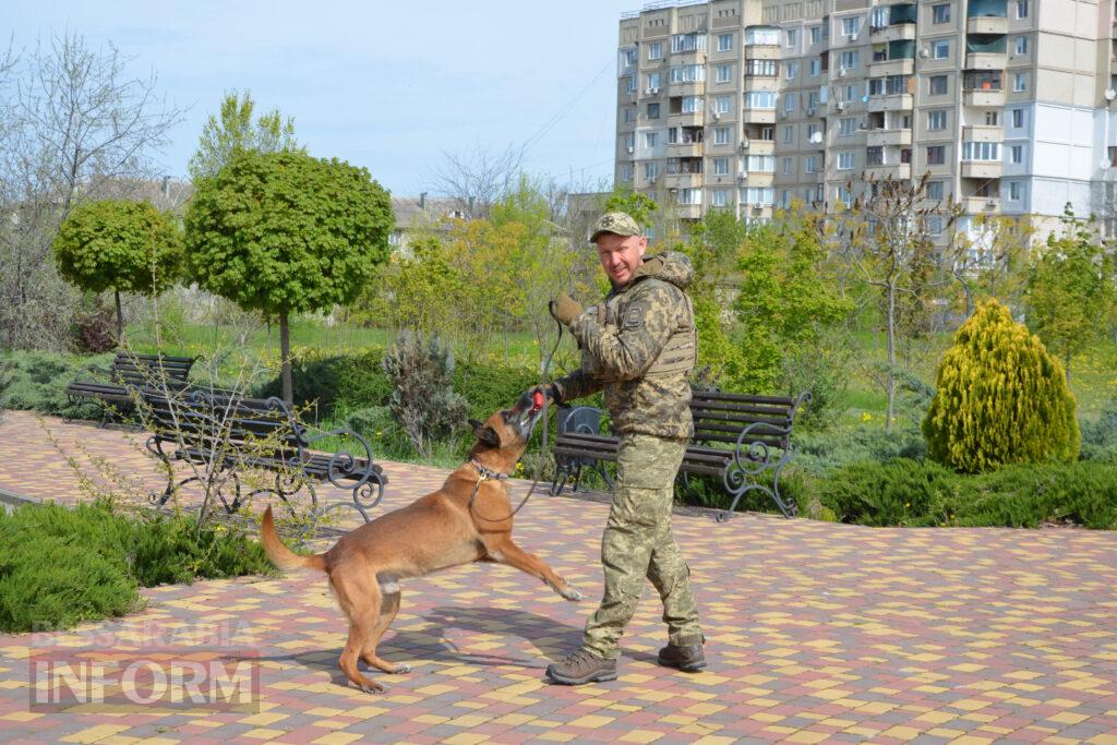 Фото до матеріалу: Людина і собака на кордоні: як працює тандем кінолога та службової собаки в Ізмаїлі