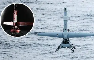 Фото до матеріалу: Нідерланди отримали дрон V-BAT, стійкий до радіоелектронної боротьби