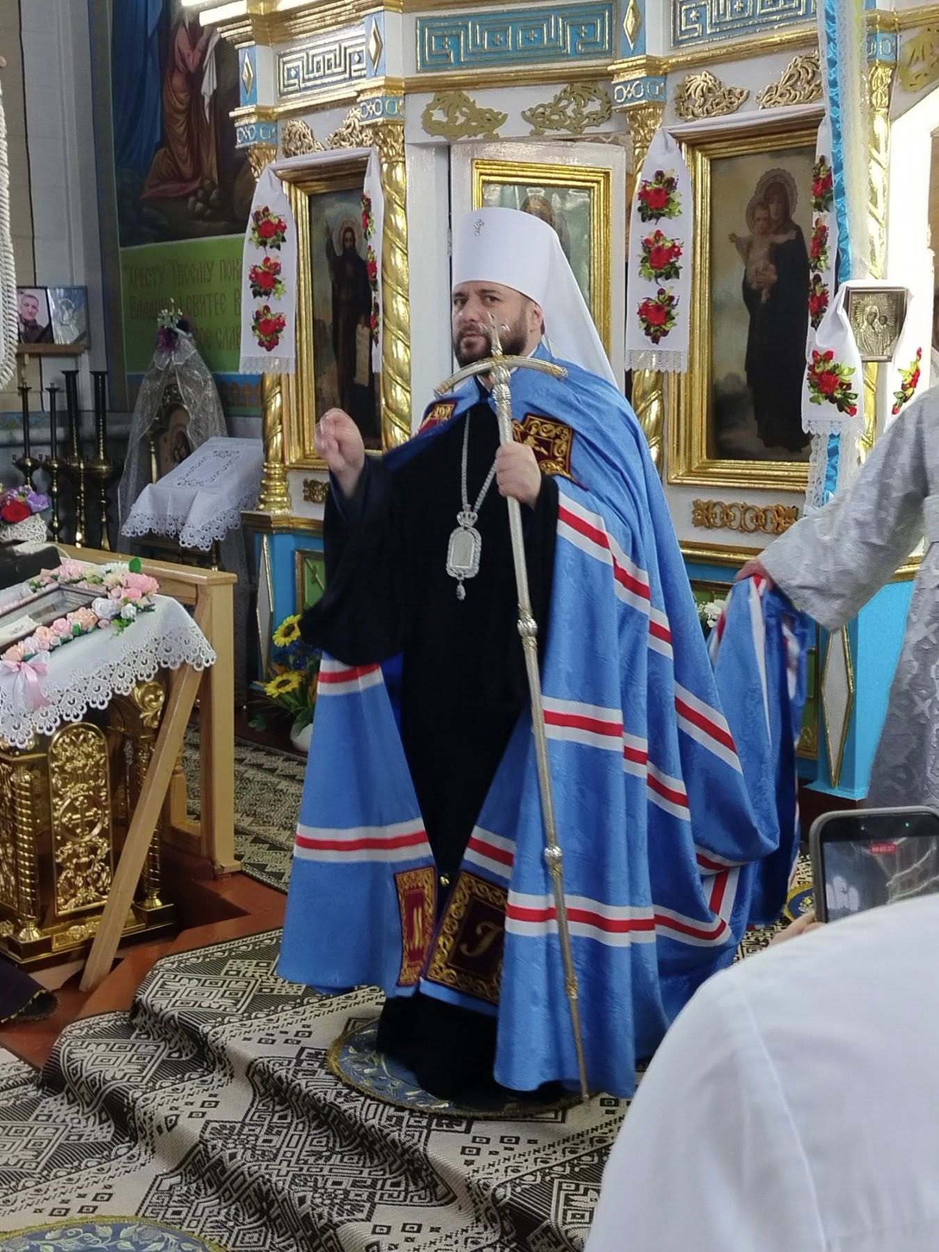Фото до матеріалу: Митрополит Іларіон відзначив 35 років служіння у Вербені