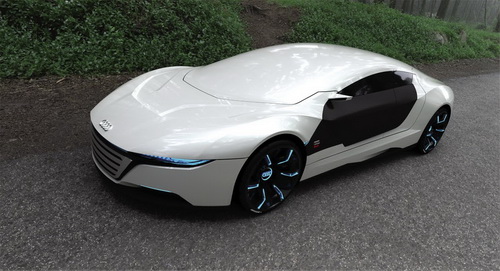 Фото до матеріалу: Концепт Audi A9: автомобіль, що сам себе доглядає