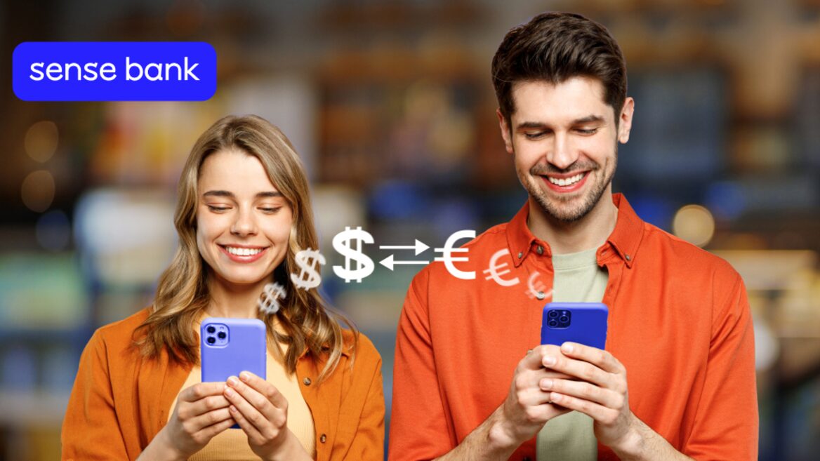 Фото до матеріалу: Sense Bank запустив безкоштовні валютні перекази між родичами в застосунку