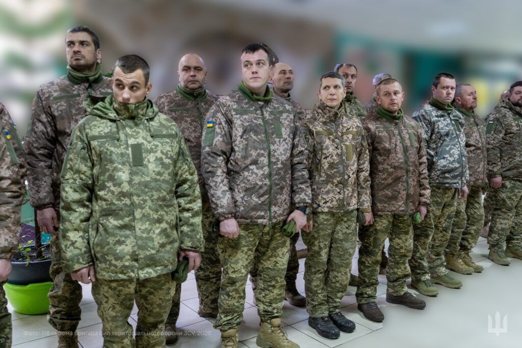 Фото до матеріалу: У 118-ій бригаді ТрО розпочали підготовку новобранців (ФОТО)