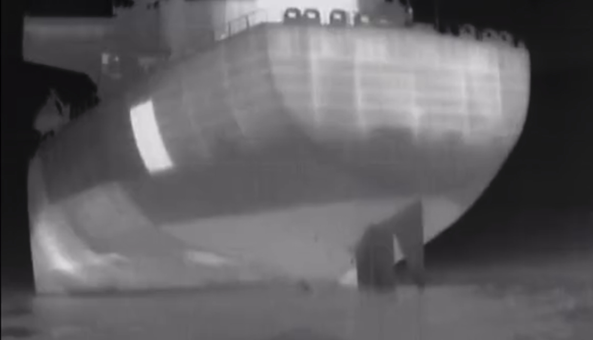 Фото до матеріалу: Ukraine Strikes Two Russian Shadow Fleet Tankers Near Novorossiysk