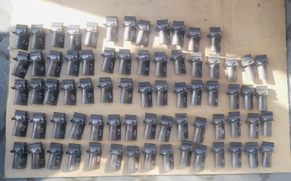 Фото до матеріалу: У запасному колесі автомобіля митники Вінниці знайшли авіаційні запчастини