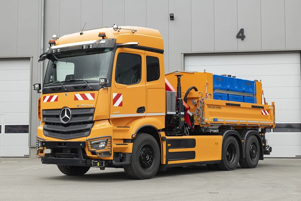 Фото до матеріалу: Mercedes-Benz представить вантажівки з екологічними інноваціями на виставці в Мюнхені