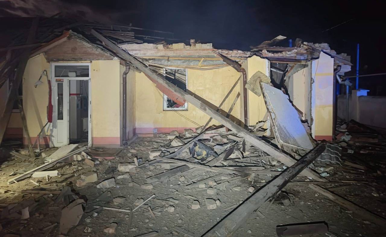 Фото до матеріалу: Удар дрона вивів ізмаїльську лікарню з ладу щонайменше на кілька місяців