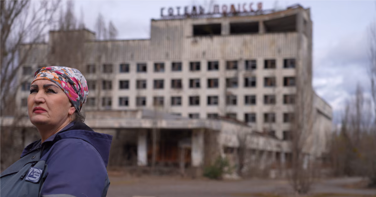 Фото до матеріалу: Жінка повернулася до Прип'яті після 40 років розлуки: «Чорнобиль — це моя Батьківщина»