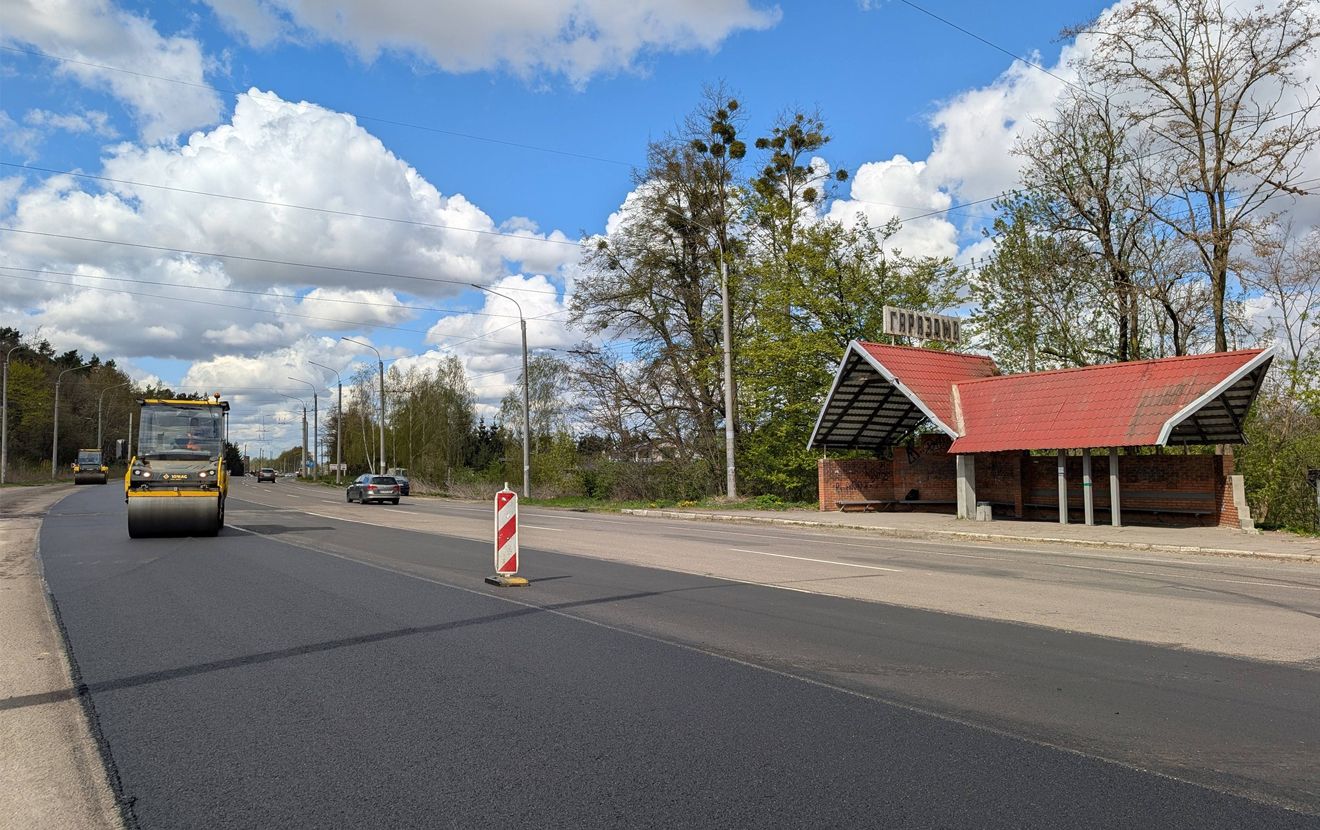 Фото до матеріалу: Дорога Луцьк – Рівне: ремонт пошкоджень траси Н-22 у ході