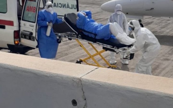 Фото до матеріалу: Другий евакуаційний рейс з Тенерифе вивіз екіпаж лайнера Hondius