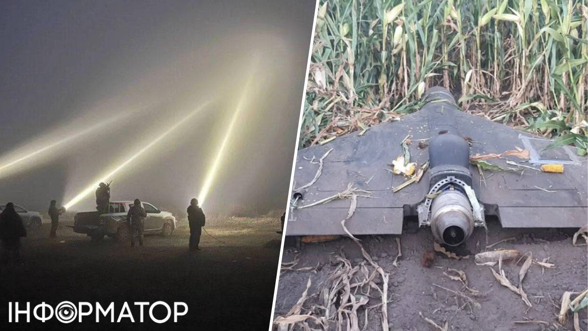 Фото до матеріалу: Росія запустила менше 70 дронів за ніч: ППО збила більшість загроз