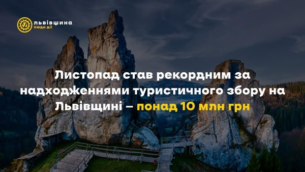 Фото до матеріалу: Листопад 2023 року став рекордним для туризму на Львівщині