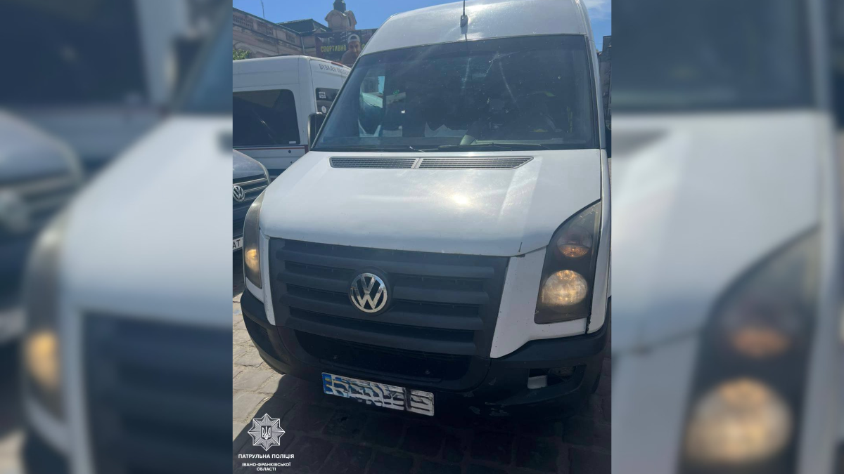 Фото до матеріалу: Нетверезий водій маршрутки відмовився від огляду в Івано-Франківську