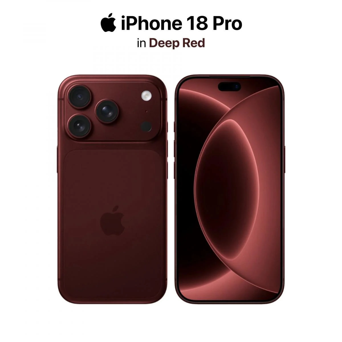 Фото до матеріалу: Apple змінює кольори iPhone: iPhone 18 Pro отримає глибокий червоний