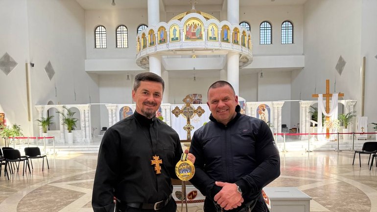 Фото до матеріалу: Єромонах Макарій Дутка встановив 19-й рекорд України: 219 кг на жимі лежачи