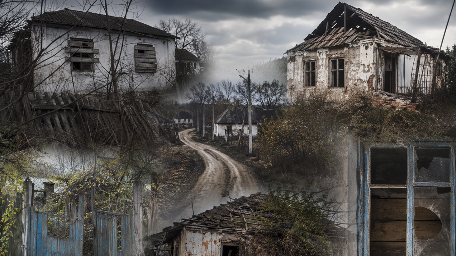 Фото до матеріалу: Села-привиди Тульчинщини: де майже не залишилося людей