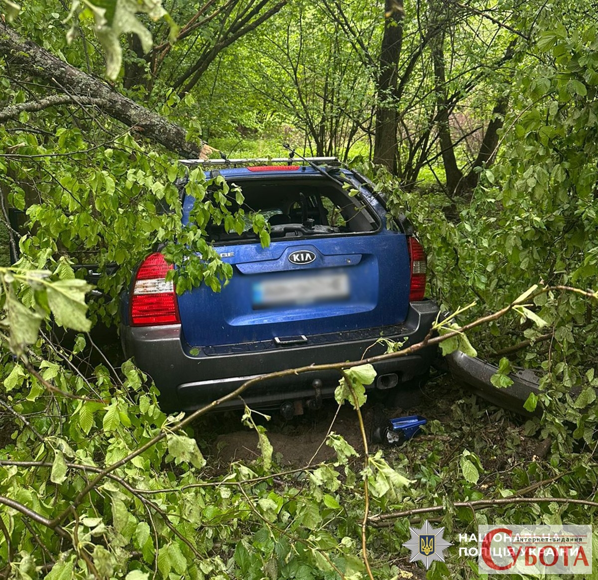 Фото до матеріалу: ДТП на Малинщині: двоє чоловіків загинули вночі на польовій дорозі