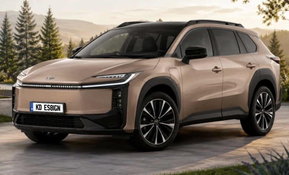 Фото до матеріалу: Toyota Corolla Cross оновить дизайн до 2027 року: футуристичні рендери