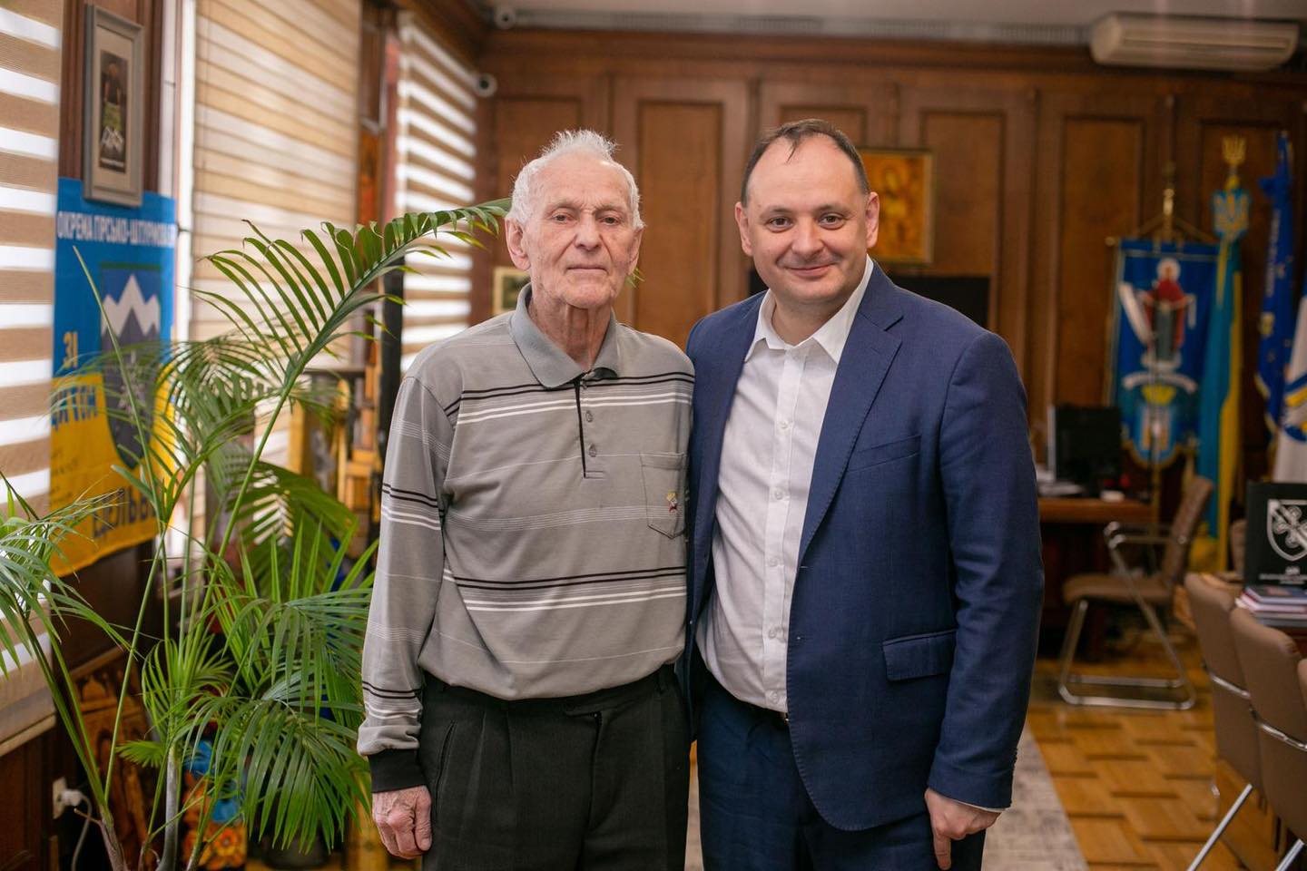 Фото до матеріалу: Чотири медалі Європи для 85-річного франківця: Іван Файчак повернувся з чемпіонату в Польщі