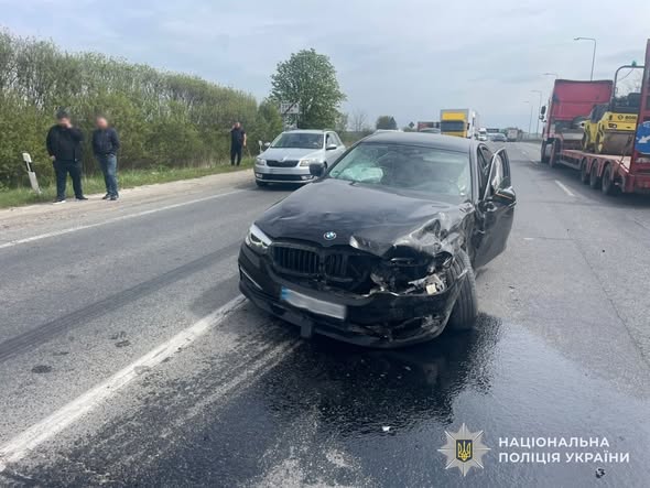 Фото до матеріалу: Чотири постраждалих у ДТП на автодорозі Київ-Чоп біля Львова