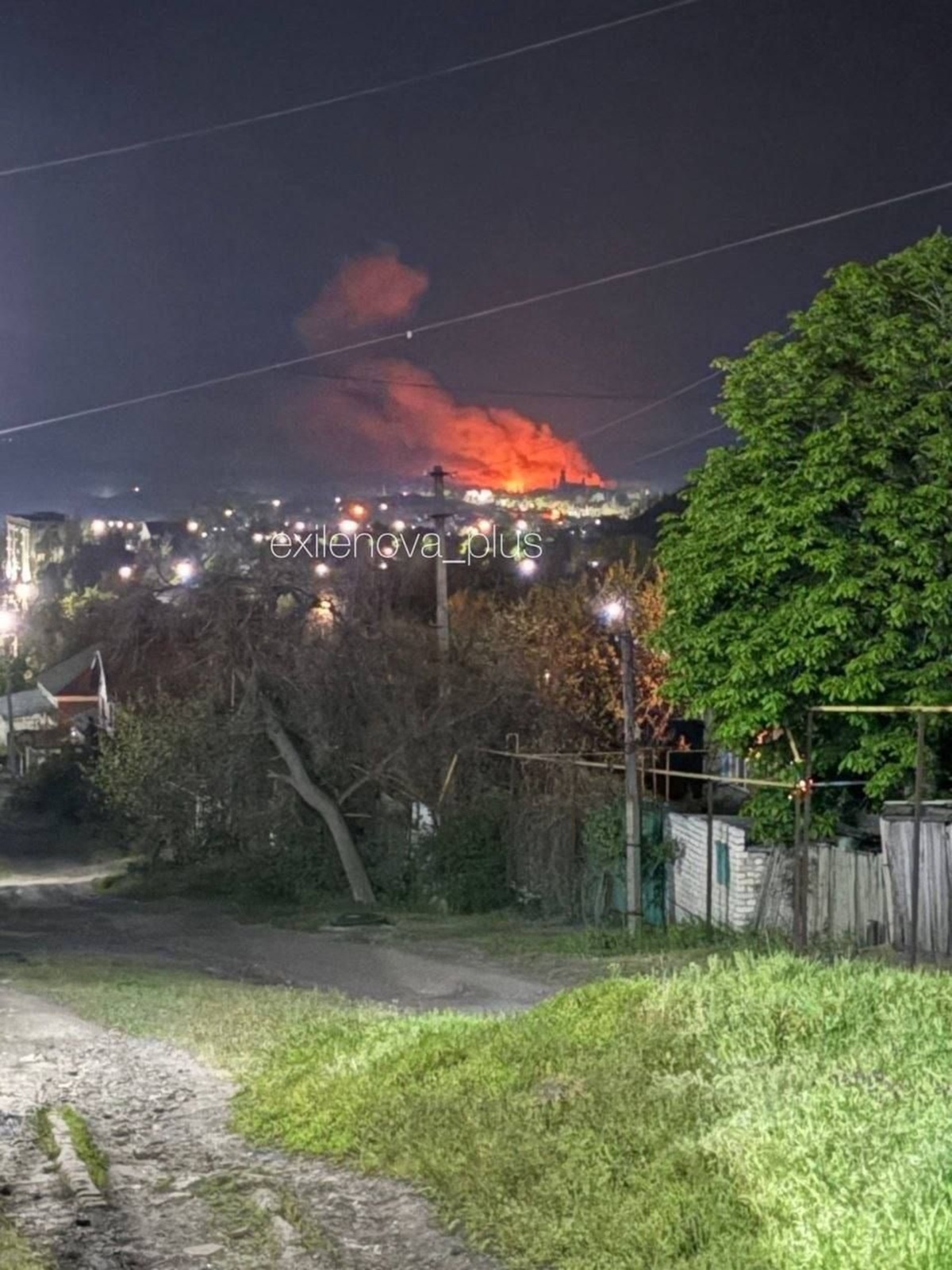 Фото до матеріалу: БпЛА атакували Крим та Луганщину: вибухи та пожежі