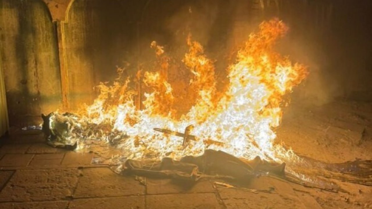 Фото до матеріалу: У Львові вночі горіли контейнерні майданчики: міська рада заявляє про можливі підпали