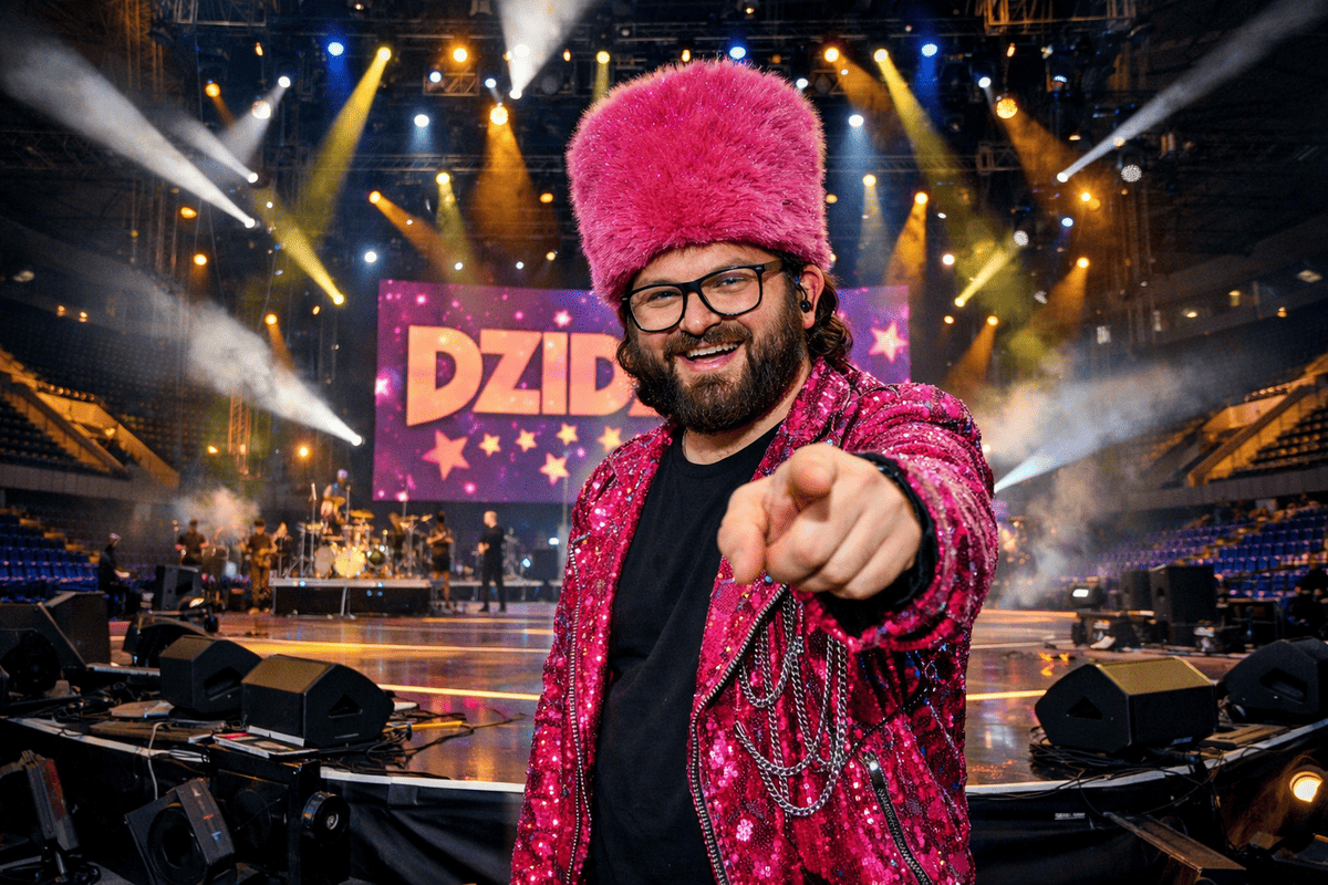 Фото до матеріалу: DZIDZIO повертається до Києва: велике шоу «Супер ХІТИ» у Палаці спорту 17 квітня
