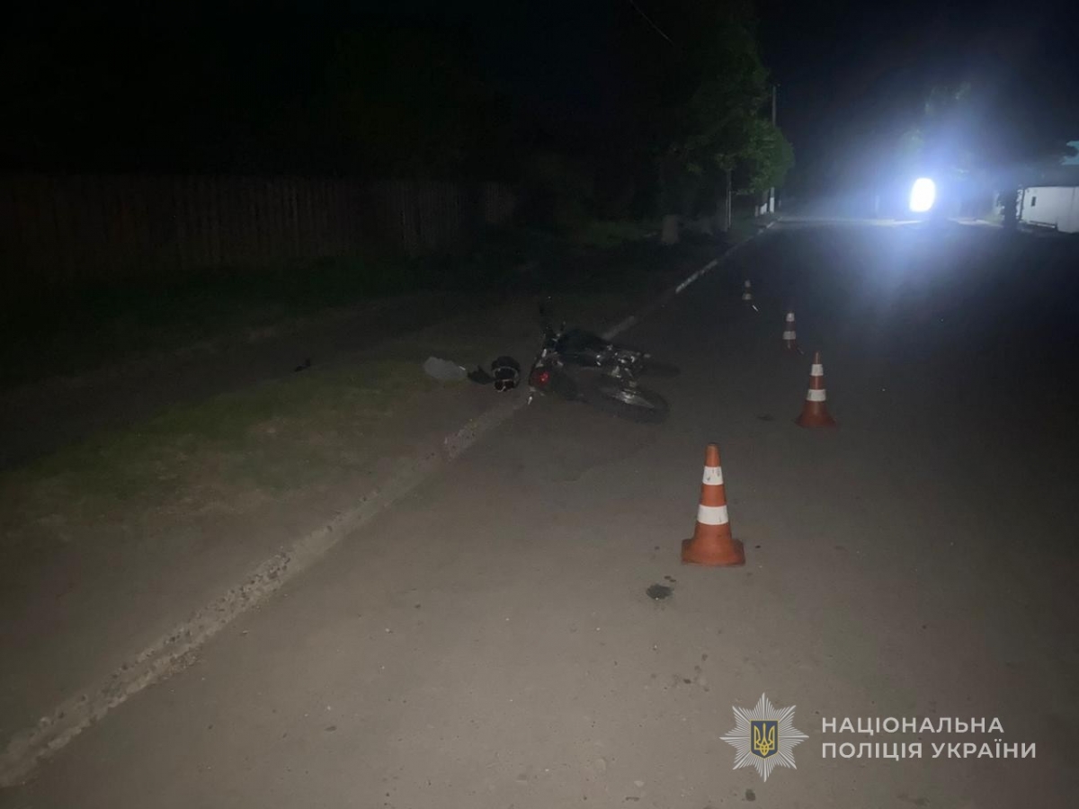 Фото до матеріалу: Трагедія на Ковельщині: 17-річний мотоцикліст зазнав поранень у Старій Вижівці