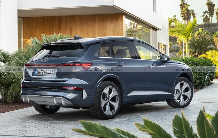 Фото до матеріалу: Audi Q4 e-tron отримала масштабне оновлення: що змінилося в електричному кросовері