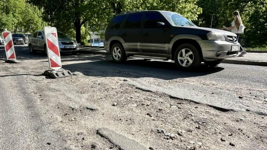 Фото до матеріалу: Вулиця Винниченка у Львові закриють на ремонт 8 травня