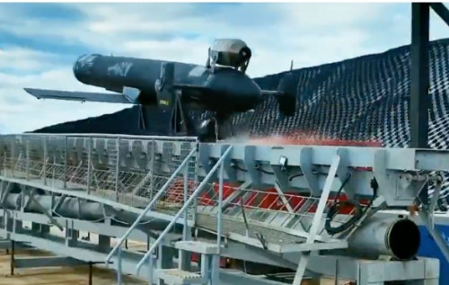 Фото до матеріалу: Росія вперше показала крилату ракету «Герань-5»: це «копія копії» американського дрона-мішені