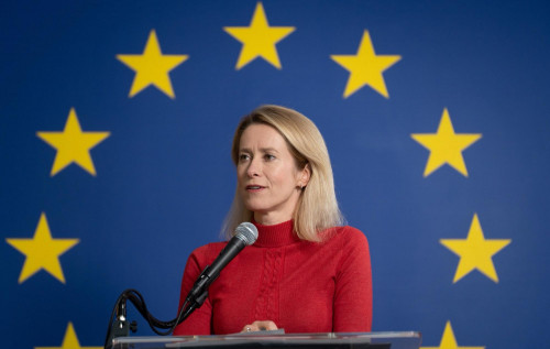 Фото до матеріалу: Кая Каллас розповіла про симуляцію сценаріїв нападу на ЄС
