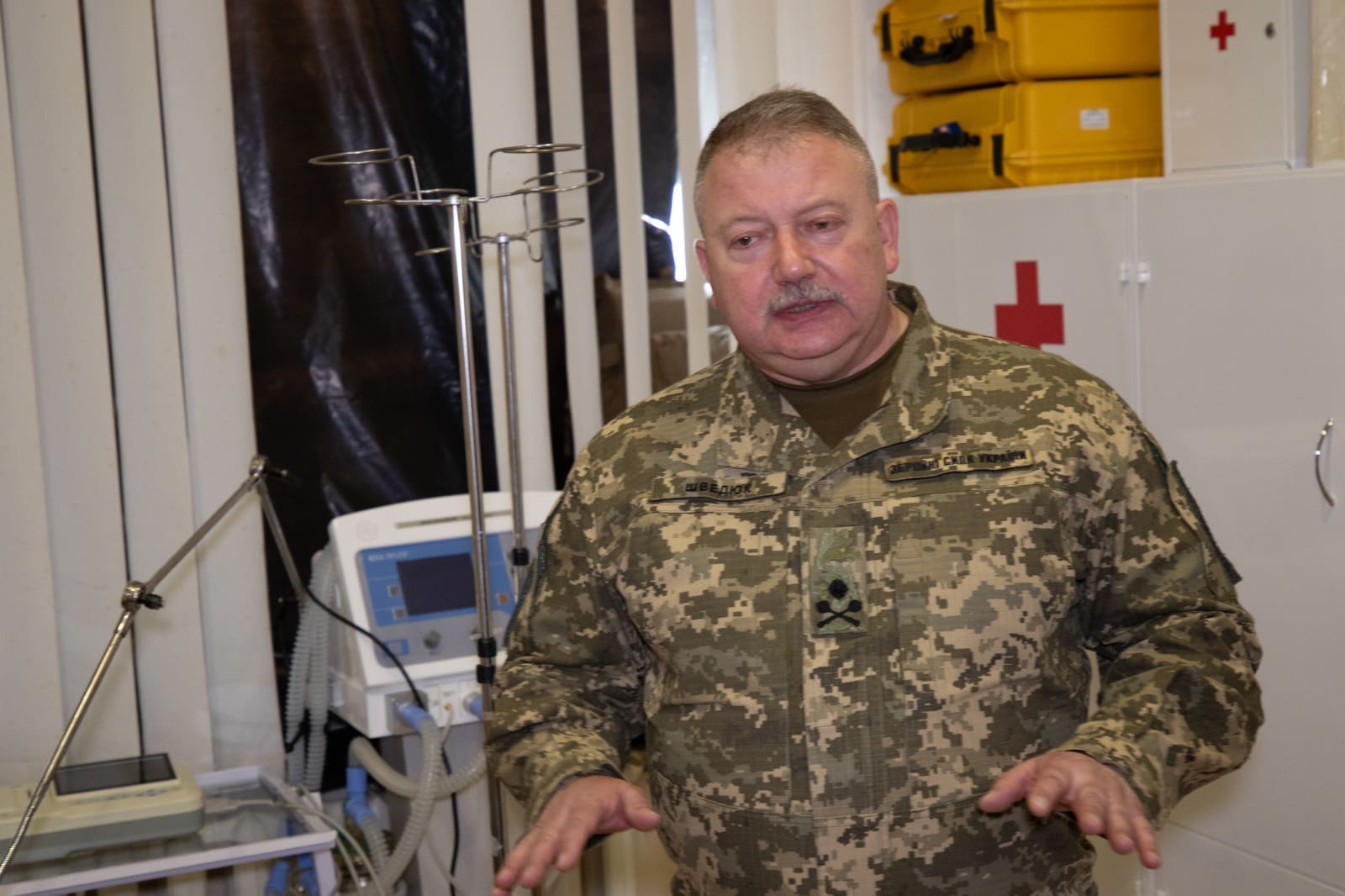 Фото до матеріалу: ОК «Захід» посилює оборону південно-західного кордону: візит генерала Шведюка