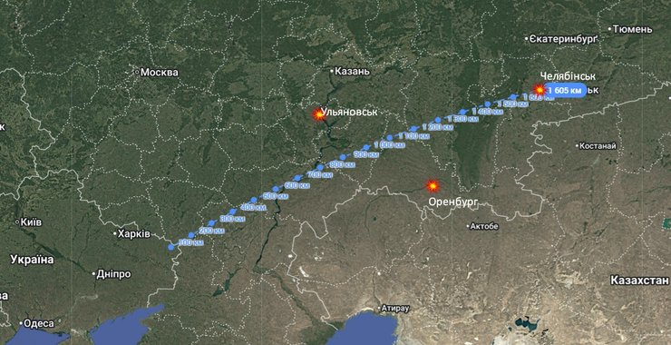 Фото до матеріалу: У Оренбурзі вибухнув дрон, у Челябінську димить: в яких регіонах РФ було гучно (відео)