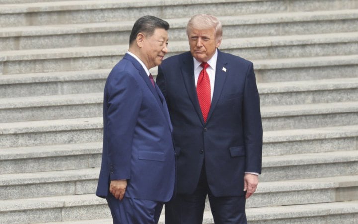Фото до матеріалу: Сі попередив Трампа про конфлікт через Тайвань під час саміту в Пекіні