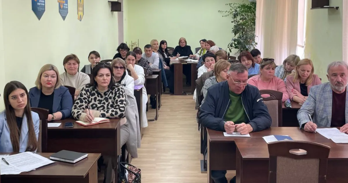 Фото до матеріалу: У Роздільній обговорили реформу старшої профільної школи