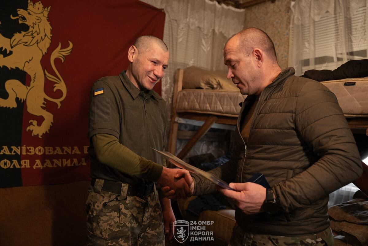 Фото до матеріалу: Сергій Криніцький став Героем України за оборону Часового Яру