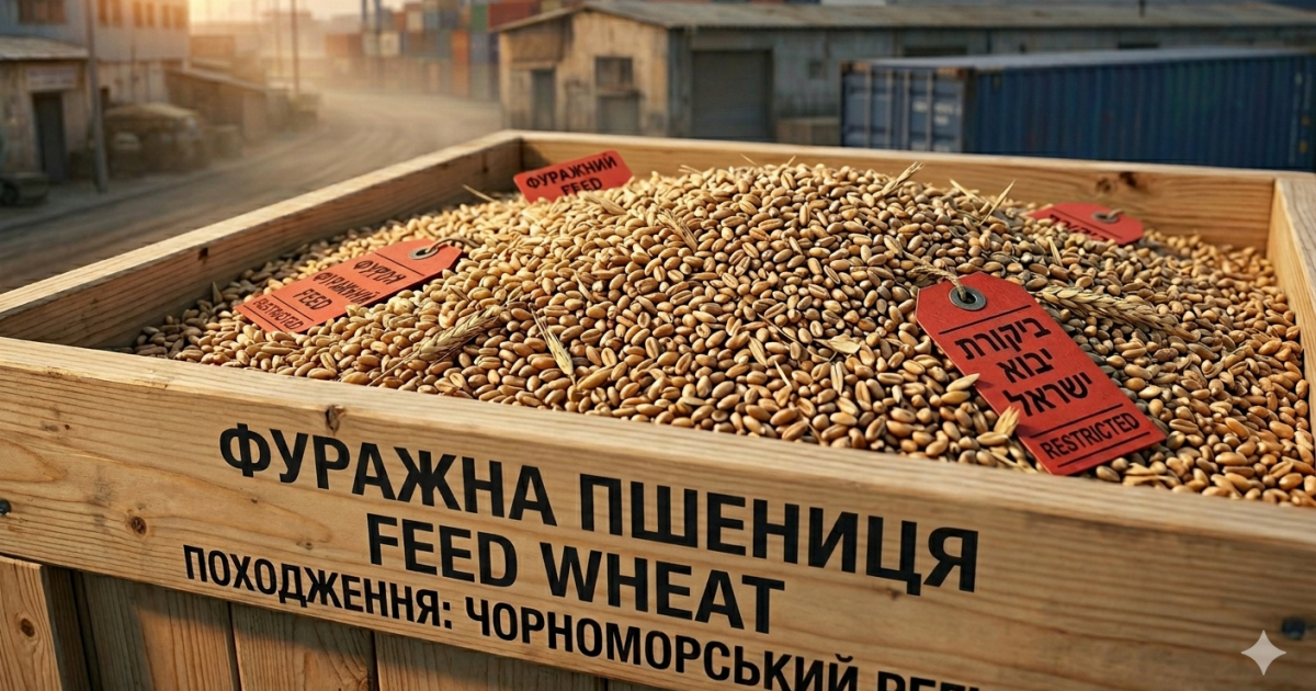 Фото до матеріалу: Ізраїль може ввести мита на фуражну пшеницю: чи загрожує це Україні?