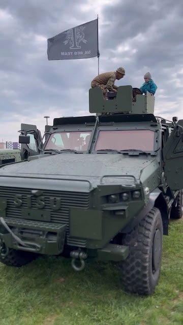 Фото до матеріалу: Сили спеціальних операцій України отримали новітні фінські бронемашини Sisu GTP