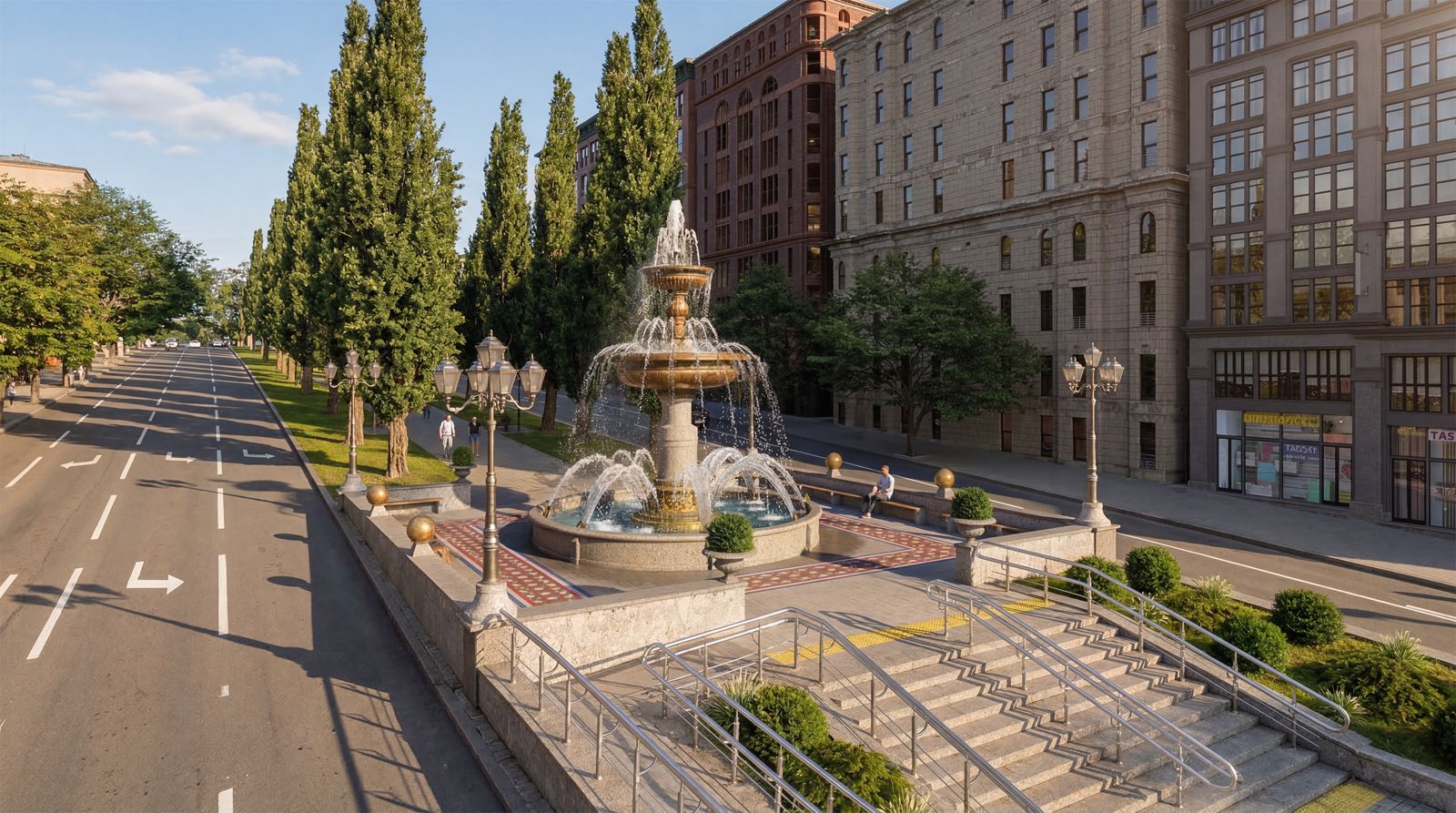 Фото до матеріалу: Експерти розкритикували проєкт фонтана на Бессарабській площі в Києві